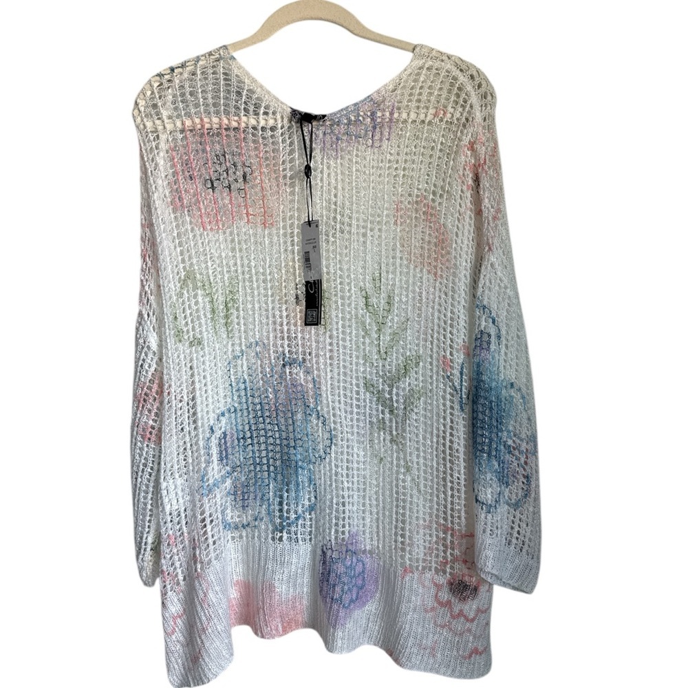 Charlies Fishnet Crochet Long Sleeve - Picture 5 of 6